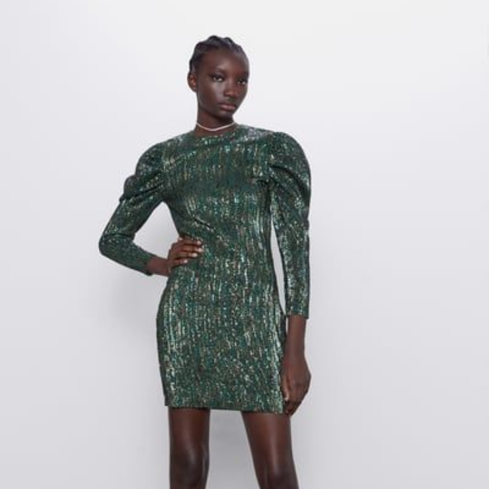 Zara Limited Edition Sequin Dress